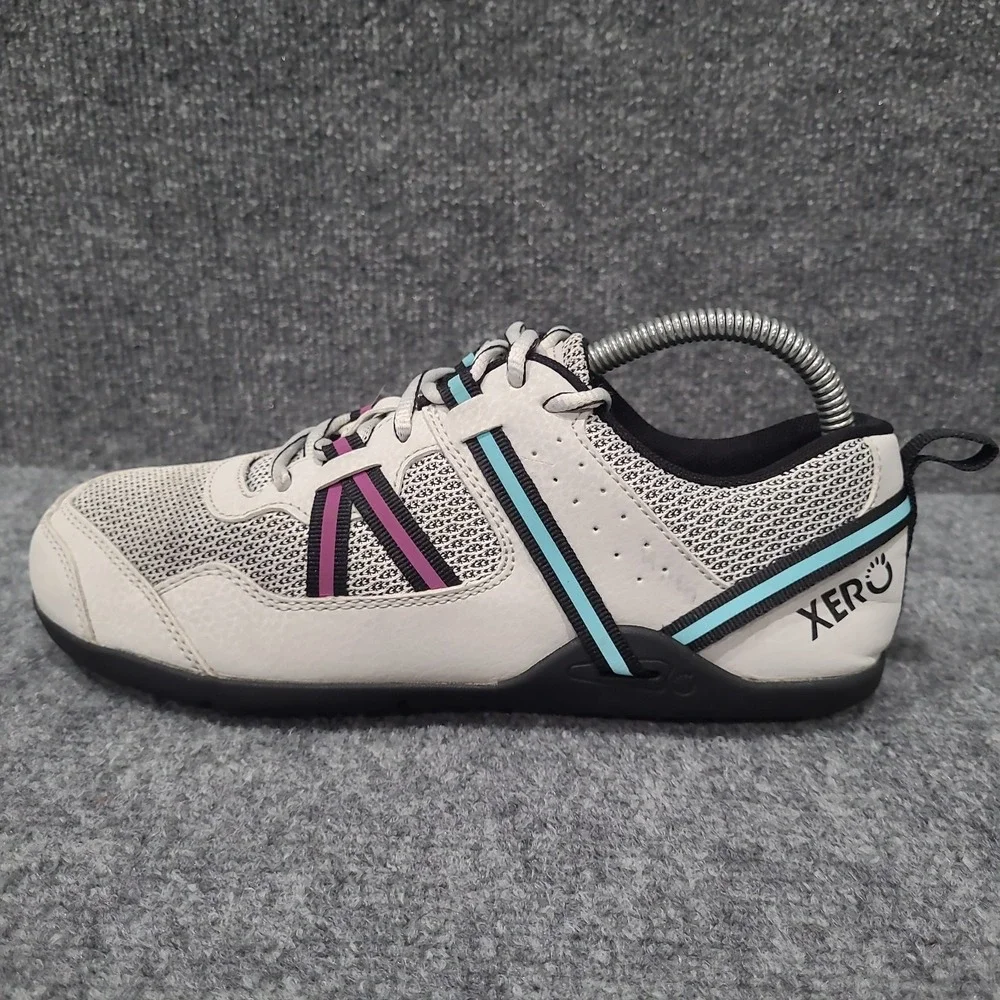 Xero Prio Women's Size 8 Barefoot Minimalist Running Shoes Grey Purple